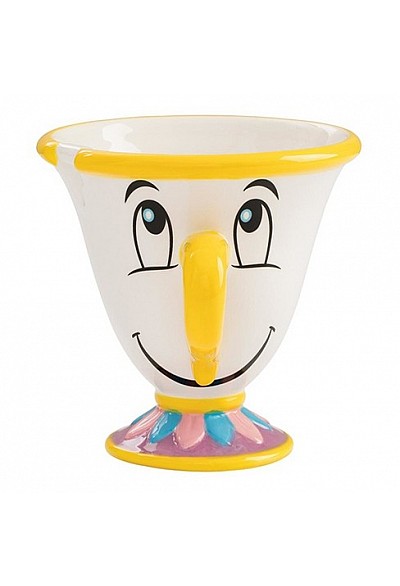Tasse à Thé En Céramique La Belle Et La Bête Par Vandor - Chip (8 Oz)