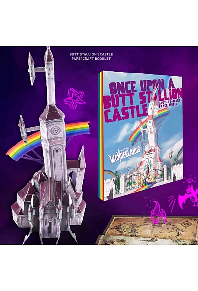 Modèle En Papier Once Upon A Butt Stallion Castle