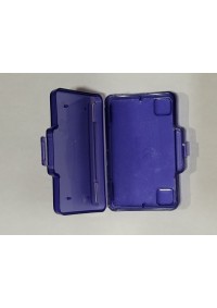 Pochette De Plastique Rigide Pour Cartouche GBA / Game Boy Advance - Bleue