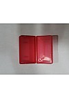 Pochette De Plastique Pour Cartouche GBA / Game Boy Advance Marque Inconnue - Rouge