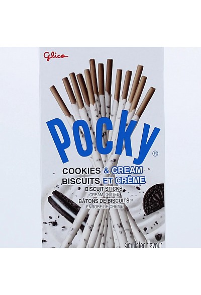 Bâtons De Biscuits Pocky Par Glico - Biscuits Et Crème 70G