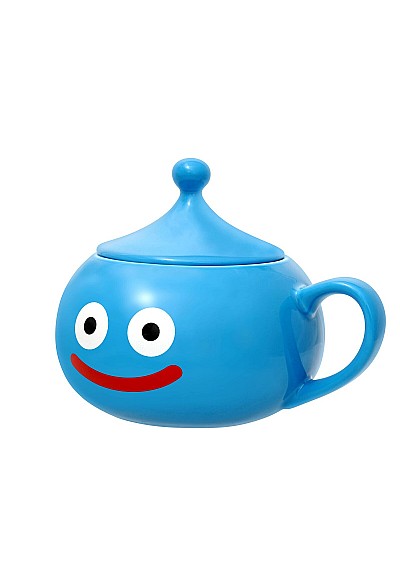 Bol À Soupe Avec Couvercle Dragon Quest Par Square Enix - Slime Bleue
