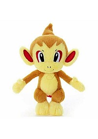 Toutou Pokemon I Choose You! Pokemon Get Plush Par Takara Tomy - Chimchar 22 CM