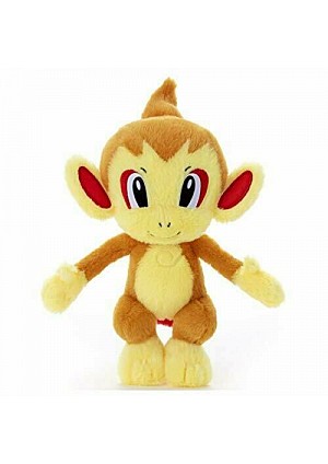 Toutou Pokemon I Choose You! Pokemon Get Plush Par Takara Tomy - Chimchar 22 CM