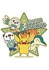 Autocollant Pokemon Retro Collection 24 Par Ensky - Pikachu & Friends A