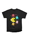T-Shirt Threadless - Pac-Fish (Noir)
