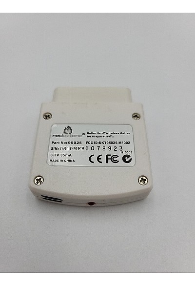 Recepteur / Receiver Dongle USB Pour Guitare Guitar Hero Red Octane Blanche Et Noire PS2