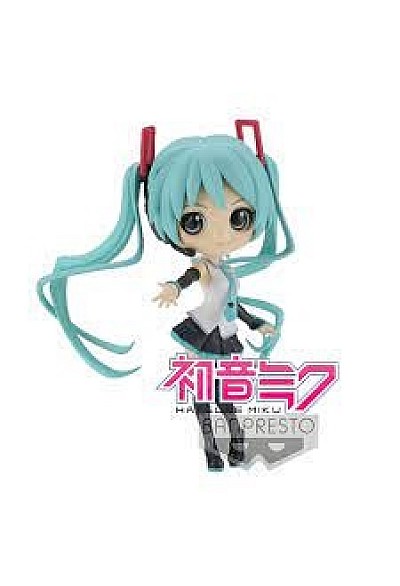 Figurine Q Posket Hatsune Miku Par Banpresto - V4x Style Ver.A 15 CM
