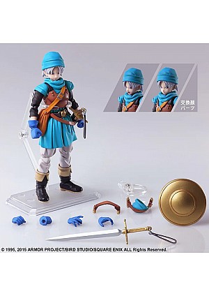 Figurine Bring Arts Dragon Quest Par Square Enix - Dragon Quest VI Terry 13 CM