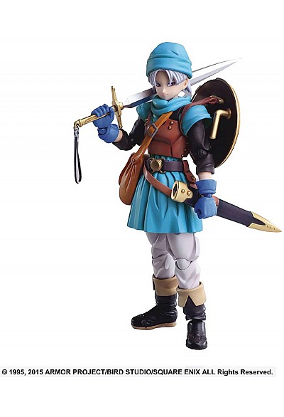 Figurine Bring Arts Dragon Quest Par Square Enix - Dragon Quest VI Terry 13 CM