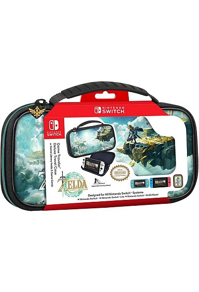 Étui De Transport Rigide Pour Nintendo Switch / Oled / Lite Par RDS Industries - Zelda TOTK Noir