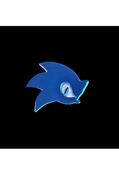 Épinglette (Pin) Sonic The HedgeHog Par Chinook Crafts - Sonic