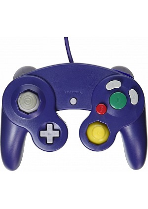 Manette Gamecube Par Teknogame - Mauve