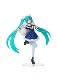 Figurine SPM Hatsune Miku Par Sega - Christmas 2020 Blue Ver. 23 CM