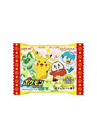 Gaufrette Pokemon Au Chocolat Par Lotte - Contient Un Autocollant Surprise 23 G