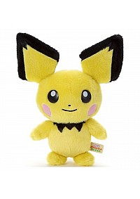 Toutou Pokemon I Choose You! Pokemon Get Plush Par Takara Tomy - Pichu 23 CM