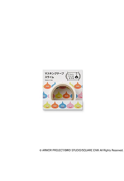 Ruban Adhésif Dragon Quest Bungu Par Square Enix - Slime Multicolores
