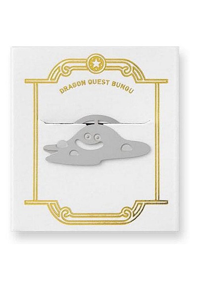 Pince À Papier Dragon Quest Bungu Par Square Enix - Metal Slime