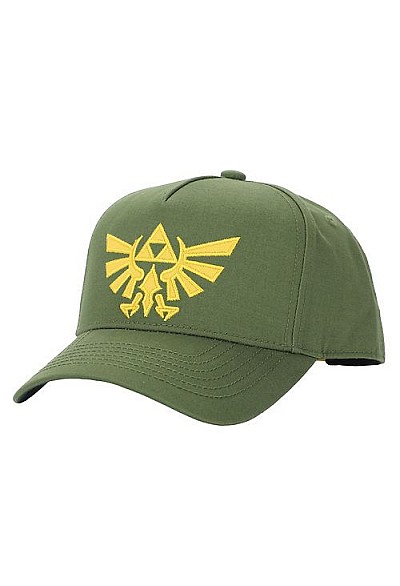 Casquette Snapback Ajustable Verte The Legend Of Zelda Verte Par Bioworld 