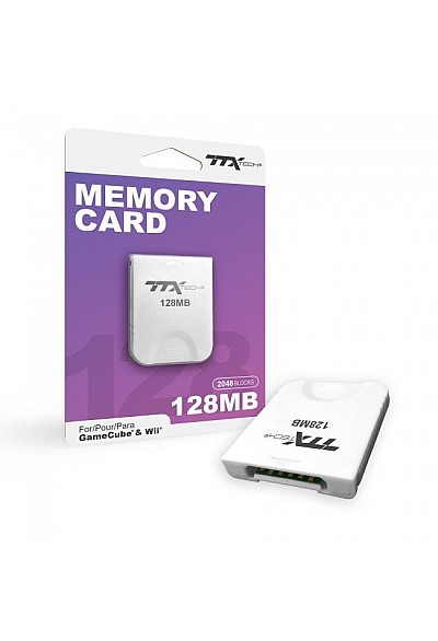 Carte Memoire Pour Nintendo Gamecube Par TTX TECH - 128 MB 2043 Blocks