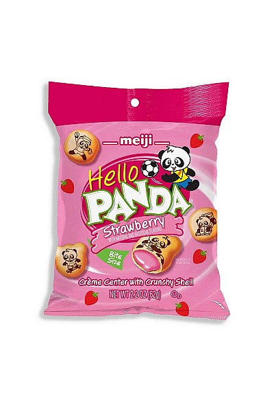 Biscuits Hello Panda Par Meiji - Fraise (62G)