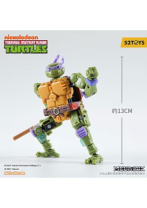 Figurine MegaBox TMNT MB-20 Par 52Toys - Donatello 13 CM