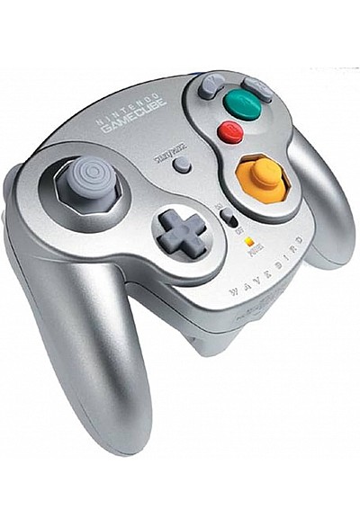 Manette Wavebird Sans Fil Pour Gamecube Officielle Nintendo - Argent Platinum
