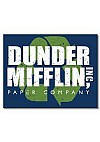 Affiche Murale En Métal The Office - Dunder Mifflin Paper Company 40 x 31,5 CM