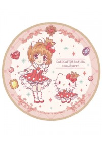 Sous-Verre En Bois Cardcaptor Sakura X Sanrio Perfume Ver. - Sakura Et Hello Kitty