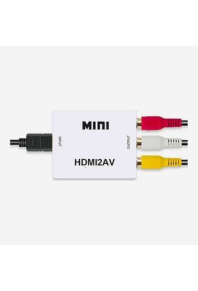 Convertisseur HDMI To AV / HDMI Vers Composite / HDMI Vers RCA - Marque Inconnue