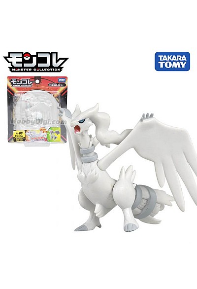 Figurine Pokemon MonColle ML-08 Par Takara Tomy - Reshiram 10 CM