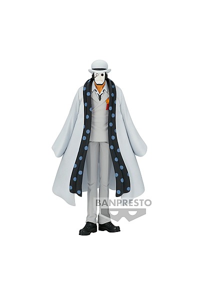 Figurine DXF One Piece The Grandline Men Wanokuni Vol.25 Par Banpresto - Agent CP0 17 CM