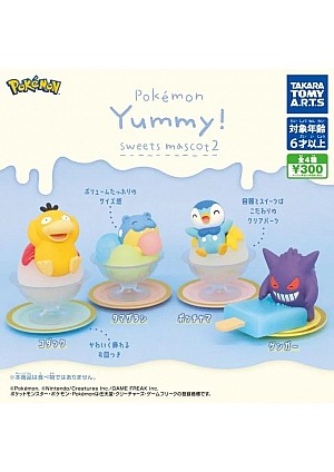 Gashapon Pokemon Yummy Sweets Ver. 2 Par Takara Tomy - Un Item Au Hasard