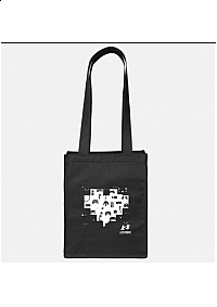 Sac De Magasinage Réutilisable En Tissu La Planque Jeux Vidéo Petit 25 x 20 x 10 CM - Noir