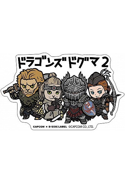 Autocollant CAPCOM x B-SIDE Sticker Dragon's Dogma Par Capcom