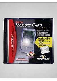 Méga Carte Mémoire Pour PS1 / Par Performance