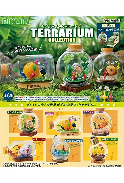 Boîte Mystère Pikmin Terrarium Collection Par Re-Ment - Un Item Au Hasard