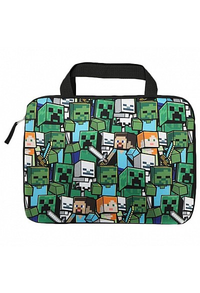Sac Pour Ordinateur Portable Minecraft Par Bioworld