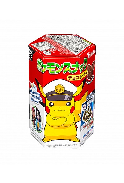 Biscuits Pokemon Snack Puffs Par Tohato - Saveur De Chocolat 23 G