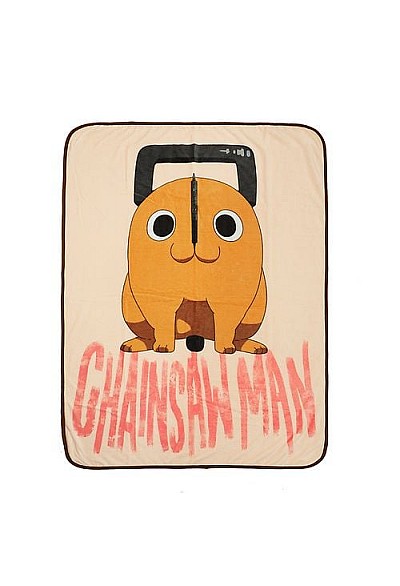 Jeté En Molleton Chainsaw Man Par Bioworld - Pochita