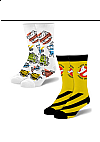 Ensemble De 2 Paires De Chaussettes Par Odd Sox - Ghostbusters