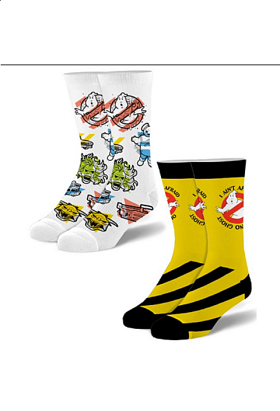 Ensemble De 2 Paires De Chaussettes Par Odd Sox - Ghostbusters