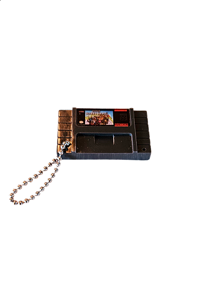 Porte-Clé Mini-Cartouche de SNES Par Chinook Crafts - Super Mario Kart