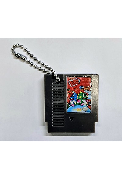 Porte-Clé Mini-Cartouche de NES Par Chinook Crafts - Bubble Bobble
