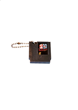 Porte-Clé Mini-Cartouche de NES Par Chinook Crafts - Super Mario Bros.
