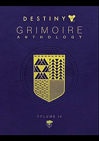 Artbook Destiny Grimoire Anthology Volume 4 Hardcover Par Bungie