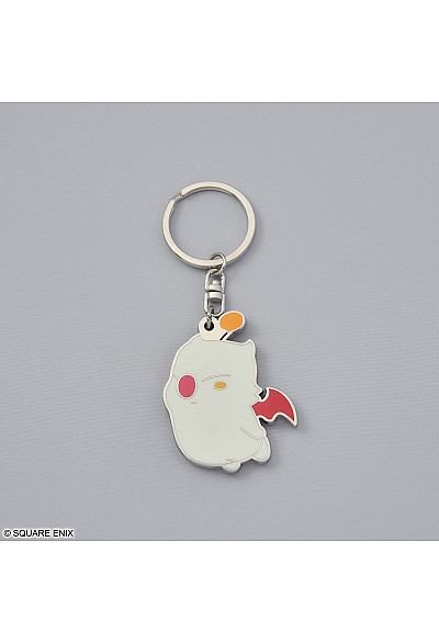 Porte-Clé Métallique Final Fantasy VII Rebirth Par Square Enix - Moogle