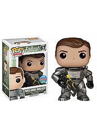 Figurine Pop! Games Fallout #67 Par Funko - Power Armor (Unmasked) Édition Limitée New York Comic 