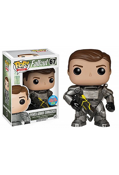 Figurine Funko Pop! Games Fallout #67 - Power Armor (Unmasked) Édition Limitée NYCC