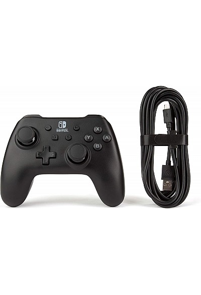 Manette Avec Fil Pour Nintendo Switch Par PowerA - Noire